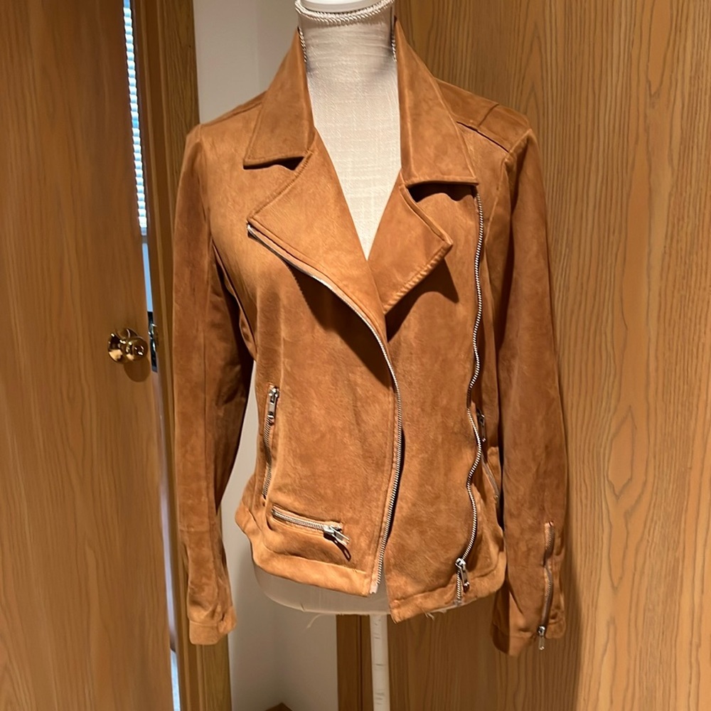 Pink Lily Suede Jacket
